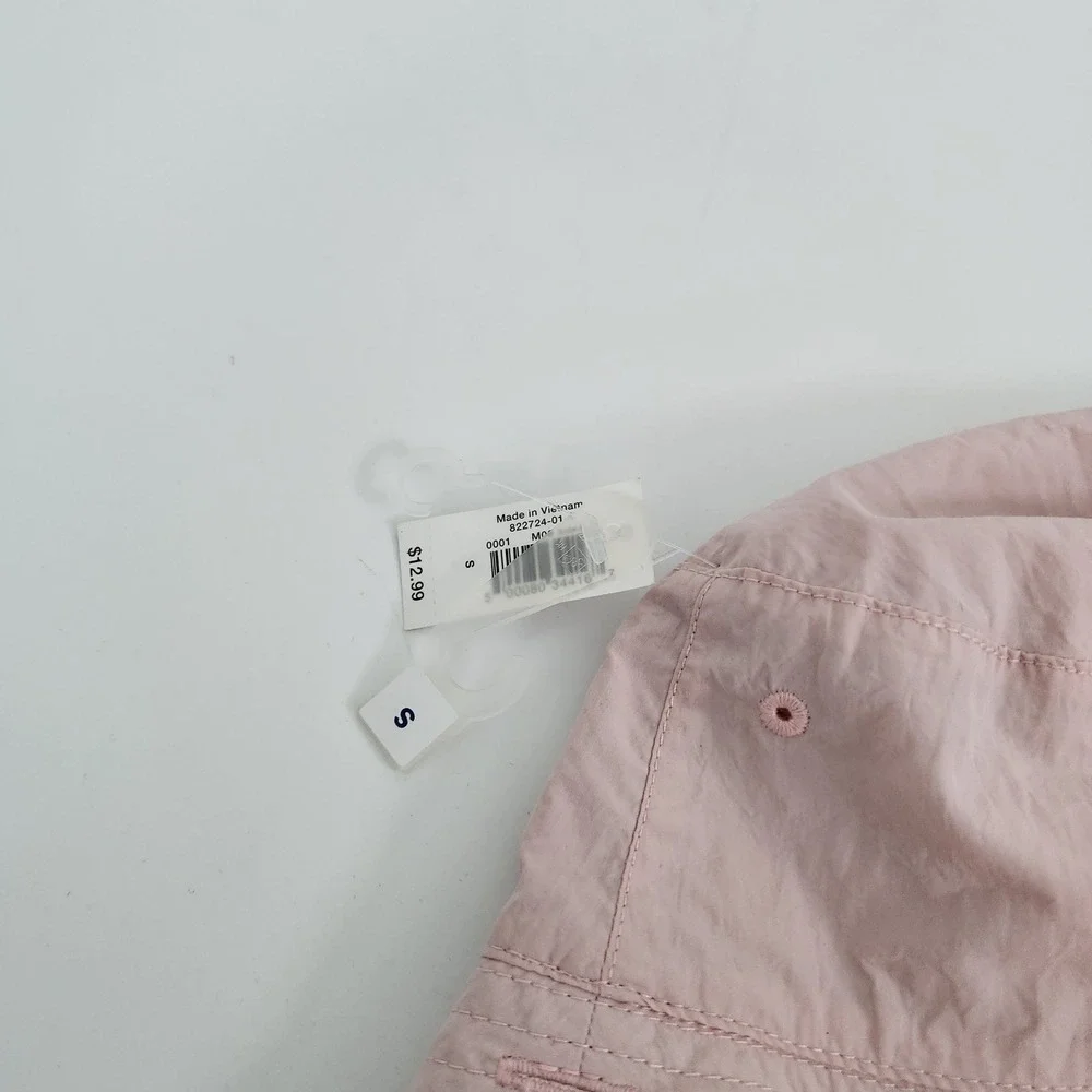 Baby Girl Pink Bucket Sun Hat Small Adjustable Strap NWT